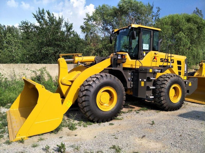 Sdlg L958f 5ton Wheel Loader with 3.2m3 Bucket for Sand and Gravel