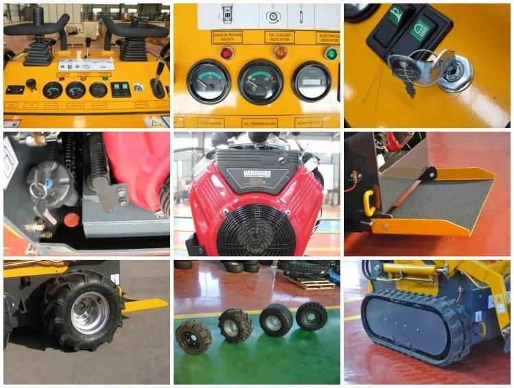 CE Certificated Mini Excavator, Mini Digging Machine Mini Skid Steer Loader for Sale