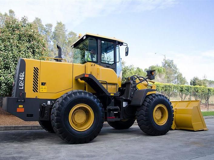 6 Ton Large Wheel Loader with Rock Bucket LG968
