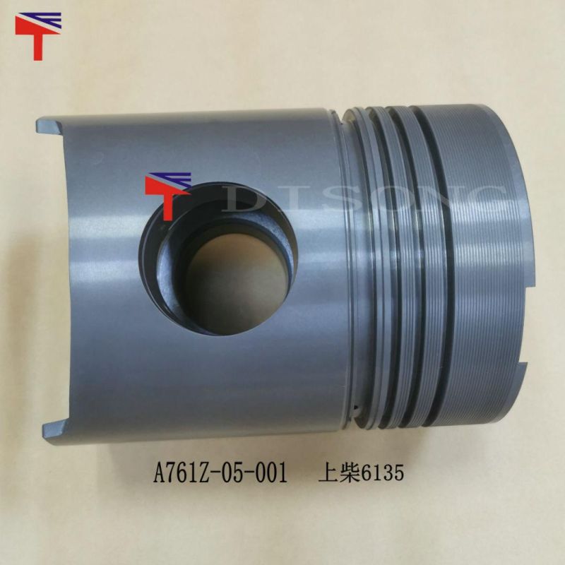 16002253315401/6diesel Engine Parts 6135 Engine Spare Parts Mechanical Excavator Engine Piston A761z-05-001