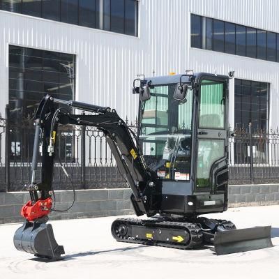 1 Ton 2ton 3ton Hydraulic Crawler Micro Mini Excavator CE EPA China Mini Digger Small Hydraulic Excavators