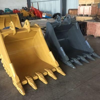 Standard Trench Clamshell Tilt Rock Stone Loader Mini Wheel Excavator Crusher Bucket