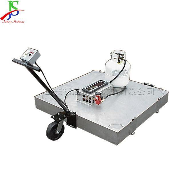 LPG Fuel Asphalt Pavement Heating Plate Regeneration Repair Equipment