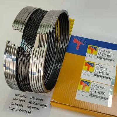 High Quality Diesel Engine Mechanical Parts Piston Ring 509-6461 144-5695 223-6361 for Engine Parts Cat3516 Generator Set