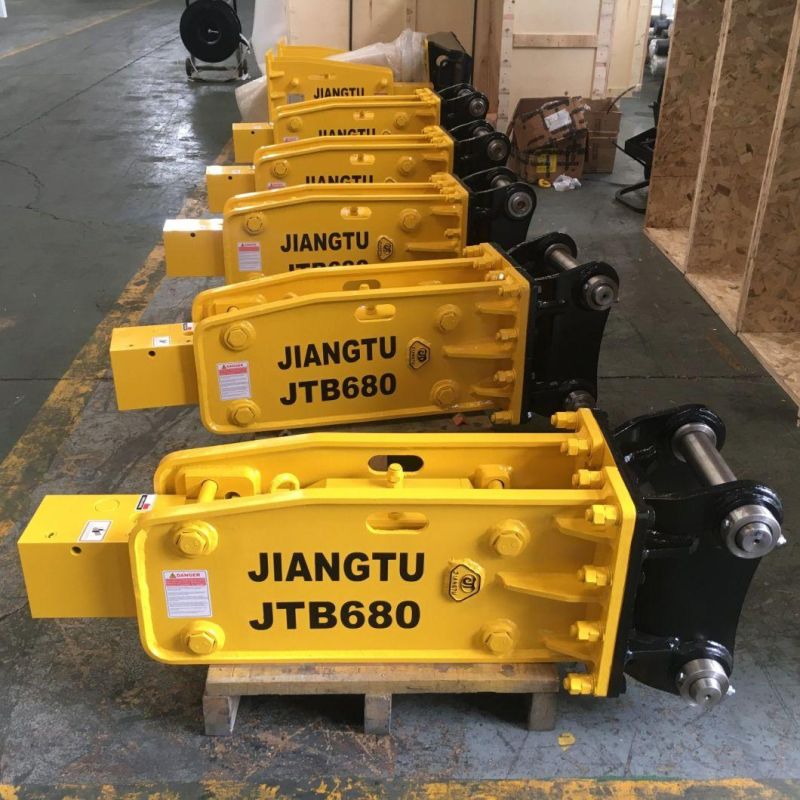 Hydraulic Breaker Concrete Rock Hammer with Chisel 140mm for 18-26 Tons Excavator
