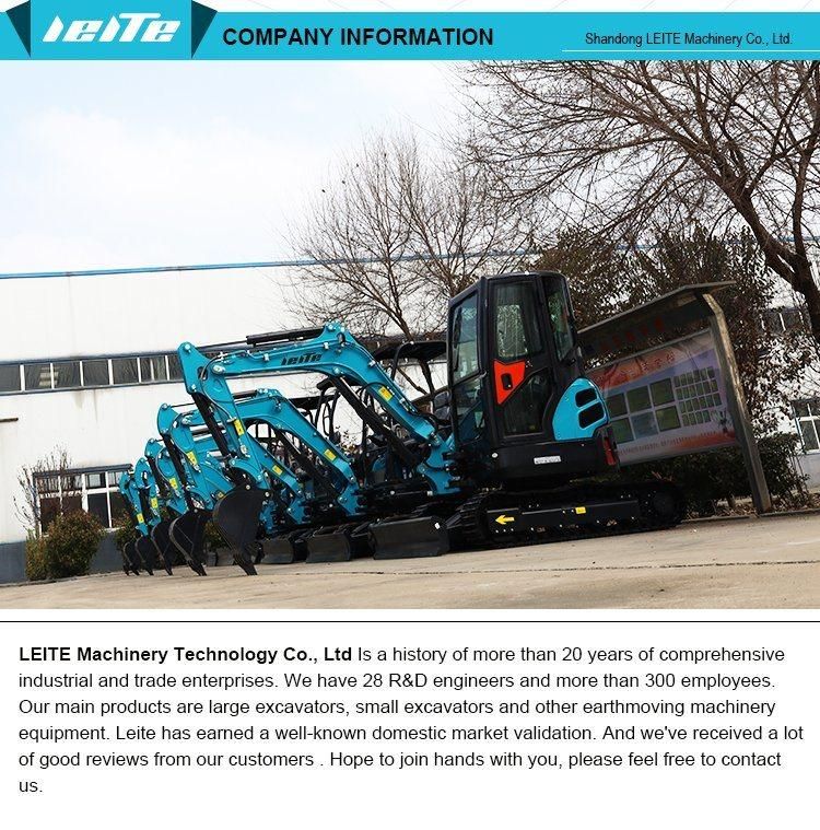 Cost Effective Price of a New Mini Excavator for Construction