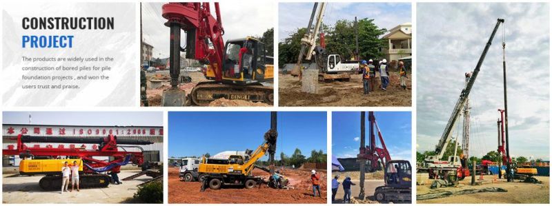 Factory Direct Crawler Diesel Pile Driver for Foundation Construction Engineering/Building Pile Excavating/Geotechnical Construction Ce SGS