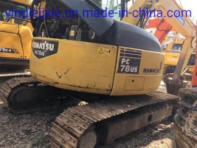 Used Komatsu PC78 U-Type Mini Excavator with Cheaper Price