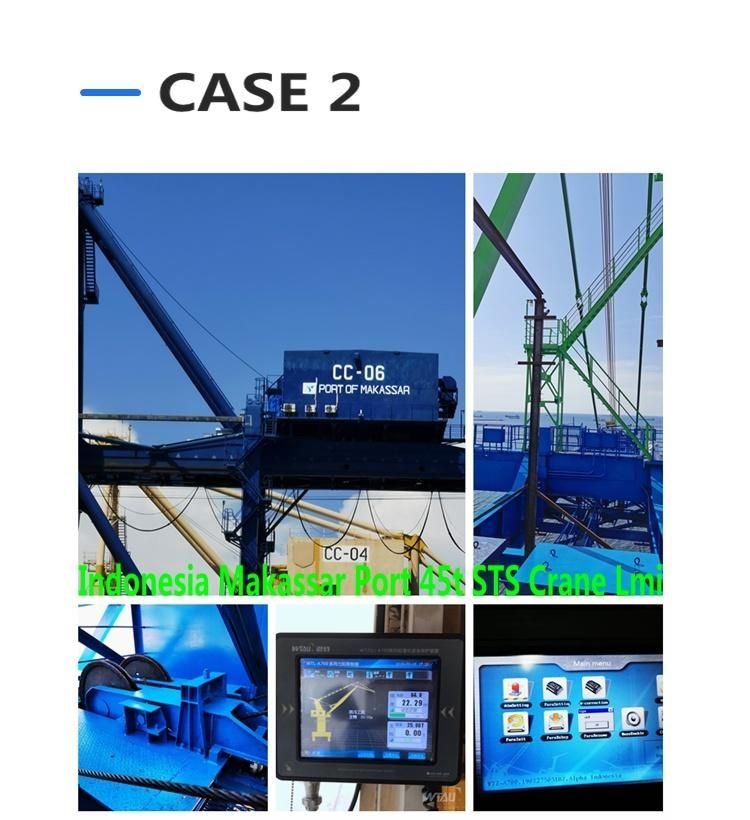 Wtau Crane Weighing System Wtz A700 Load Moment Indicator for Harbour Crane
