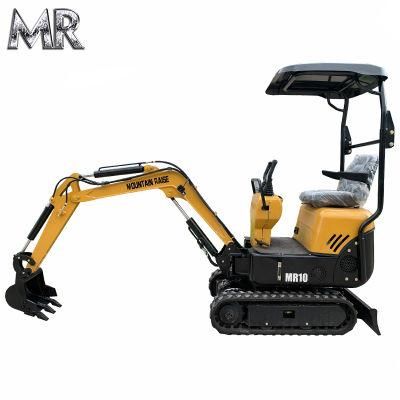 Chinabagger Factory Excavation Machinery Mr10 1 Ton Mini Excavator