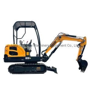 Cougar Cg18 (Zero tail&1.8t) Crawler Hydraulic Mini Excavator with Canopy