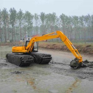 LC-Sw26 26tons Swamp Excavator Amphibious Equipment Amphibious Excavator Factory with Cat326D Upper