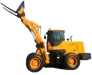 Loading capacity 3000 kg Wheel Loader with Pallet Fork