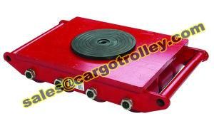 Machine Skates and Rollers Machinery Moving Skates Capacity Can Be Reach More Than 1000 Tons