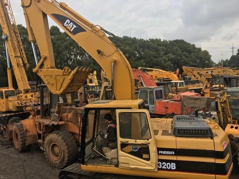 Cheap Price Used Hydraulic Original Cat320b Excavator with High Quality