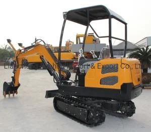 1.8t Mini hydraulic Excavator with Rubber Tracks