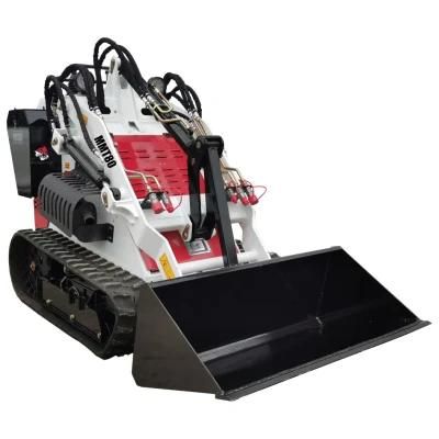 Mmt80 Model Diesel Engine New Design Mini Track Skid Steer Loader