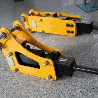 Mini Excavators Demolition Hydraulic Rock Breakers Hydraulic Concrete Hammer for Breaking Stone