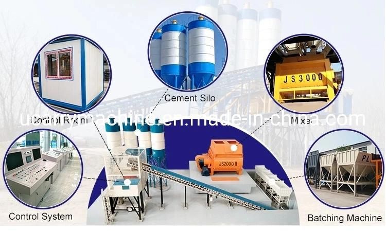 Factory Direct Supply Sheet Cement Warehouse Concrete Mixing Station
