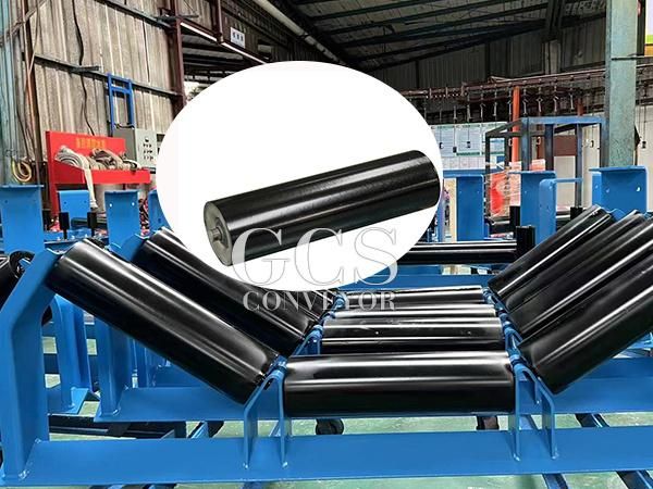 Gcs Black Painting Conveyor Roller for Electricity Industry
