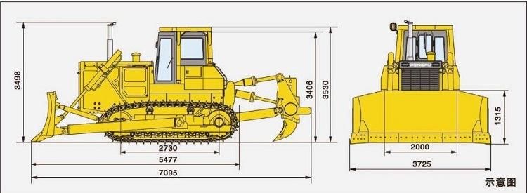 XCMG Ty230 Bulldozers 230HP New Crawler Bulldozer Machine for Sale (more models for sale)