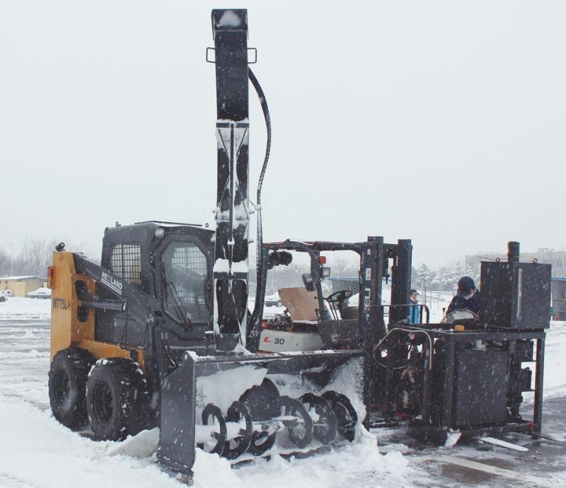 Skid Loader Snow Blower