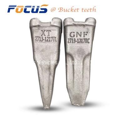 2713-1217tl 2713-1217RC Factory Manufacture Cat 330 Excavator Forged Bucket Teeth for Better Wear-Resisting