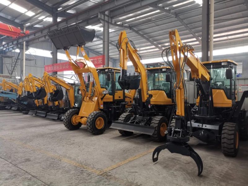 New Walk Behind Tractor Excavator with Ce