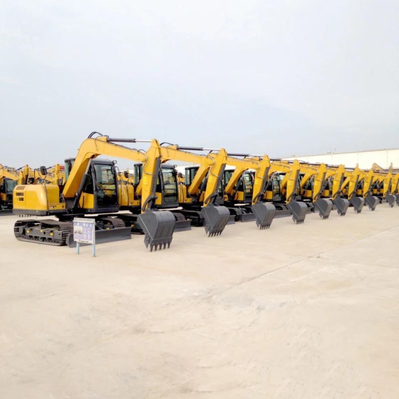 China New 13.5ton Small Crawler Excavator for Sale