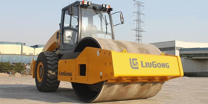 Chinese 20ton Vibatory Single Drum Road Roller 6120e