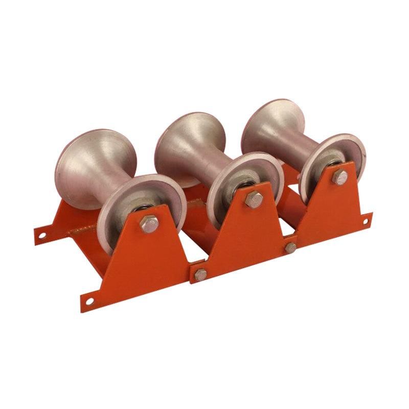 Heavy Duty Cable Pulling Tools Aluminium Cable Laying Roller