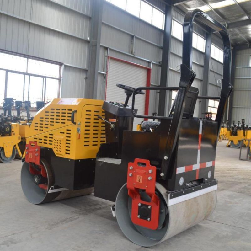 Pme-R2000 Hydraulic Double Wheels Drive Road Roller Steering Type