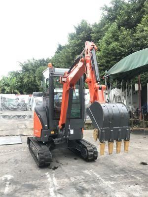 High Quality 2.5t Construction Machinery Mini Pelle Digger Crawler Hydraulic Excavator