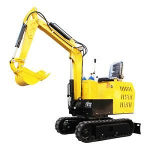 Cheap Mini Excavator 1.0 Ton Small Digging Machine Made in China