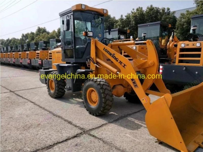 Lonking 5 Ton Articulated Wheel Loader Cdm856 with Weichai or Cummins Engine