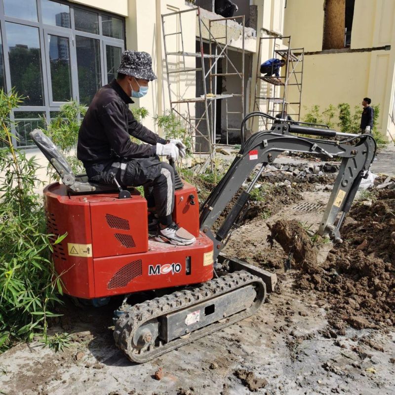 Hot Sale 1ton Lithium Battery Mini Excavator with Big Power