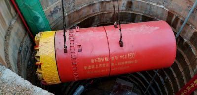 Top Trenchless Project Ysd3000 Rock Pipe Jacking Machine for Rcc for Sale