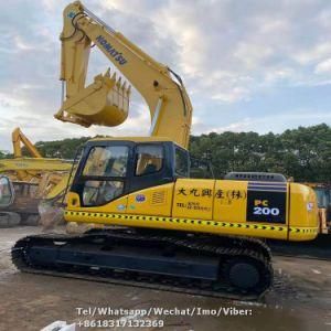 High Efficiency Condition Used Komatsu PC220 PC220-7 22 Ton Track Digger