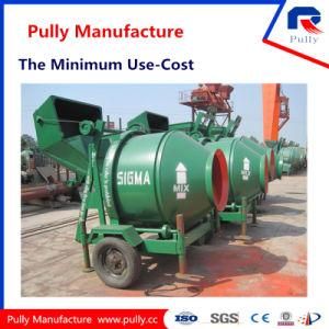 Pully Manufacture Large Cement Mixer (JZM500B)
