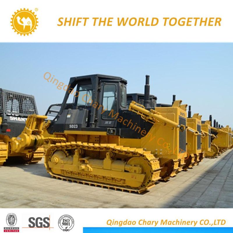 Shantui 230HP SD23 Standard Bulldozer with Ripper and Winch