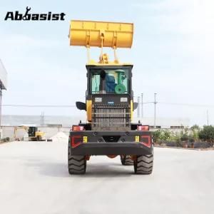 Al20C Wheeled Loader 2ton Front End Radlader 2000kg with Luxury Cab For European