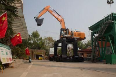 Made in China Machine Crawler Type Dual Power Material Handler Ygsz420 Special for Coal Yard, Rotary Grab