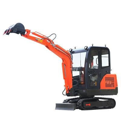 10% off! Hydraulic Mini Crawler Excavators Amphibious New Small Digger 2 Ton Excavator with Cab for Sale