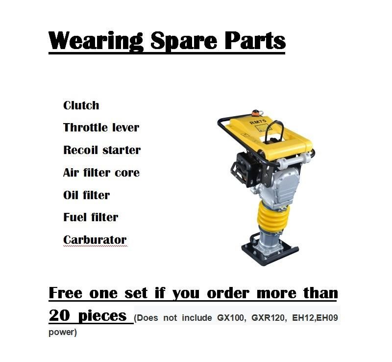 Pme-RM80 3.6kw Petrol Engine Tamping Rammer for Construction Works