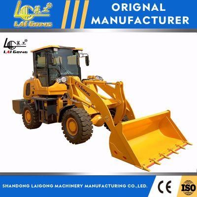 Lgcm Laigong 1.6ton Mini Wheel Loader for Farm Multipurpose