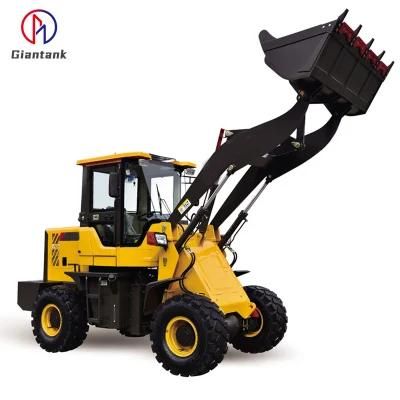 Small Construction Front End Loaders 1200kg 1.2ton Mini Wheel Loader Best Price for Sale