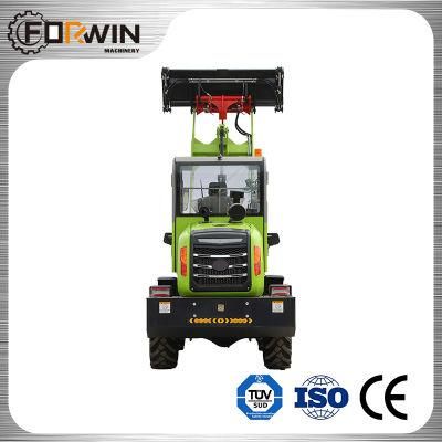 Factory Outlet Small Wheel Loader Price with Snow Bucket with Wings/Digger 1.2tons/0.6m&sup3; Fw912D Front Loader for Sale