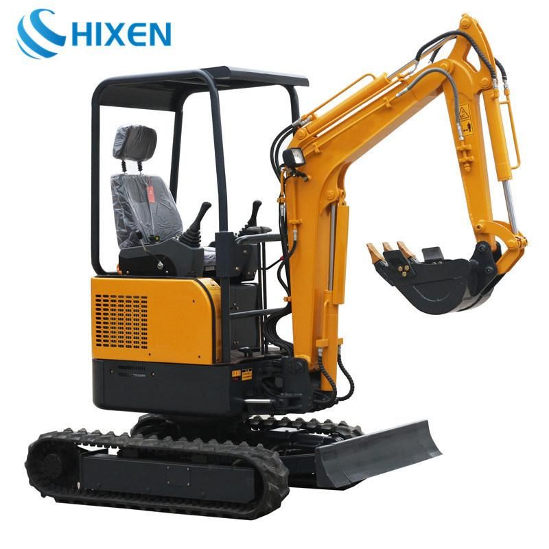High Quality 2 Ton Mini Micro Hydraulic Backhoe Tractor Digger Bucket Excavators with Yanmar Engine and Zero Tail Swing Boom for Sale