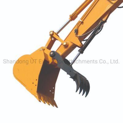 High Durable Excavator Thumb Bucket Grapple Excavator Grab Bucket