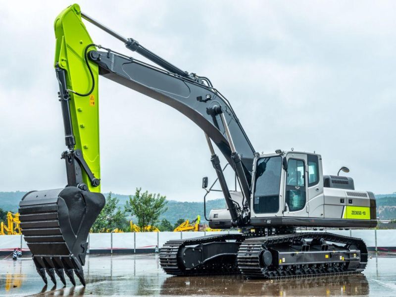 New Condition Full Hydraulic Crawler Digger Excavator for Sale Ze370e with Air Conditioner